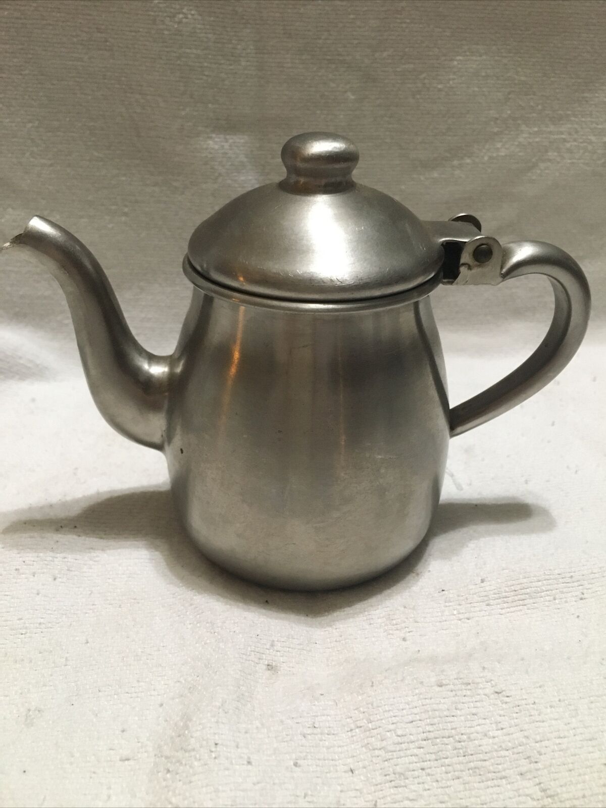 Vintage POLAR WARE Allegheny Metal  STAINLESS Tea Pot/Container