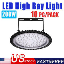 10X 200W UFO LED High Bay Light Factory Warehouse Industrial Workshop Shed Mall picture