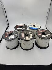 Radio Shack, 26 Gauge, Stranded 4 Conductor Telephone Wire, 100 Ft Roll Lot Of 5 picture