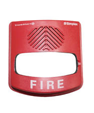 Simplex 49AVC-WRFIRE-O - RED, ADDRESSABLE HORN STROBE, WALL (COVER) picture