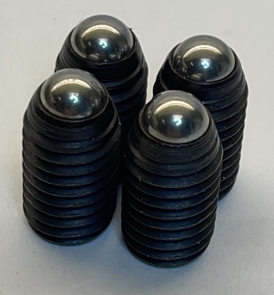 1/2-13 x 1” Plunger,Ball,Steel,BLACK OXIDE Qty. 4 (24F50)