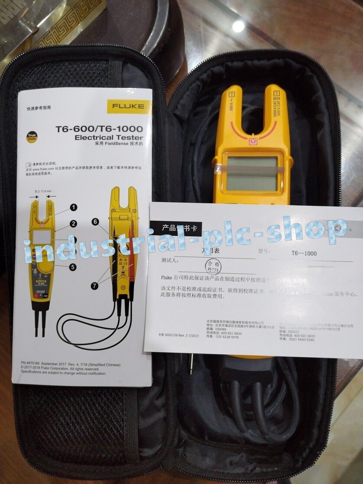 T6-1000 FLUKE Fixture Meter Electrical Tester New Expedited shipping DHL/FedEX