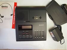 Sony BM850 microcassette transcriber with foot pedal, AC adapter and headset picture