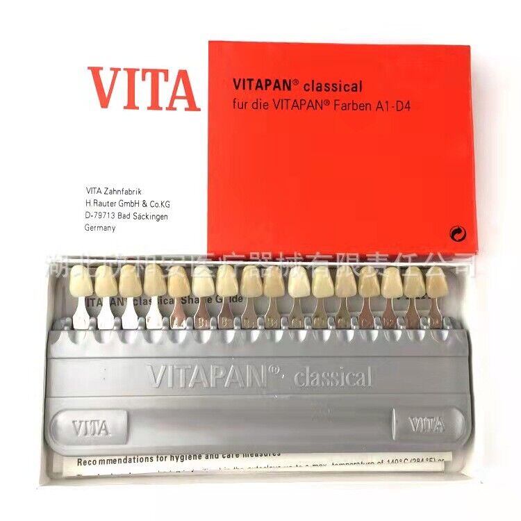 VITA Toothguide 3D Master with Bleached Shade Guide 29 Colors classical 16 Color