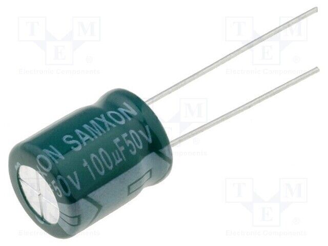 Condensor: Electrolytic Tht 100uF Low Impedance 50VDC Gf 100U/50V Elect