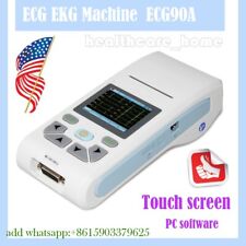 CONTEC Portable Handheld Single Channel 12 Lead ECG machine PC Software ECG90A picture