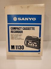 Vintage SANYO M1130 Cassette Handheld Voice Recorder Voice Activated  picture