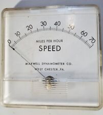 Vintage Maxwell Dynamometer Speed 70 Mph Analog Untested picture