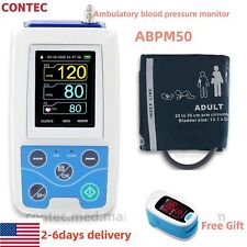 CONTEC ABPM50 Ambulatory Blood Pressure Monitor+Software 24h NIBP Holter picture