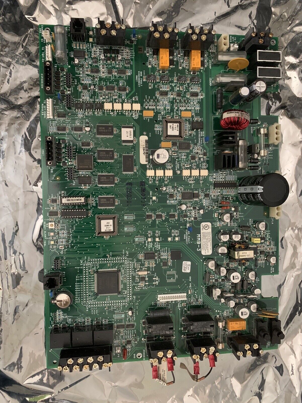 Siemens MMB-3 MXL MXLV Fire Alarm Main Control CPU Processor Board Motherboard