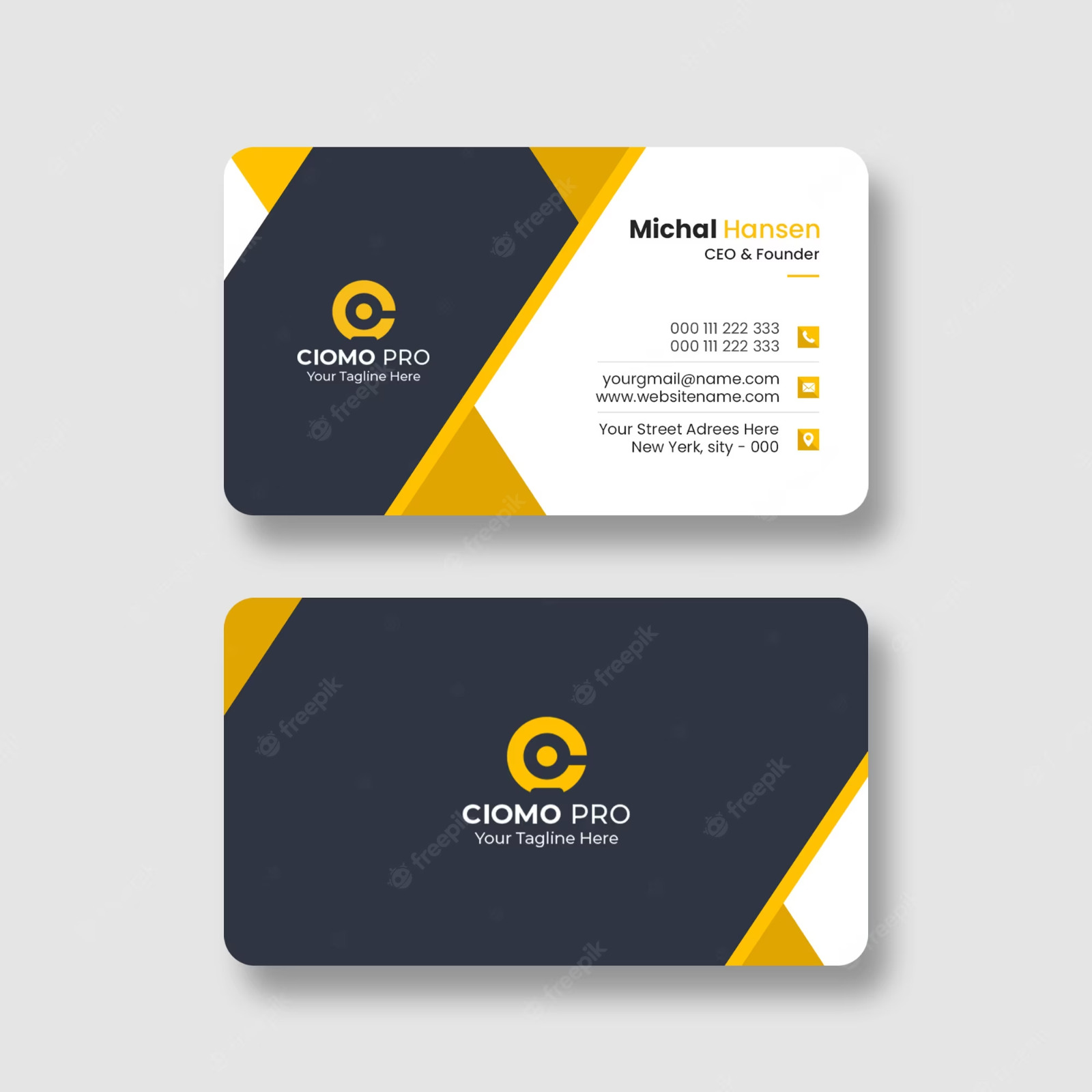 Professional Business Card Templates - Customizable Design | Fast Delivery