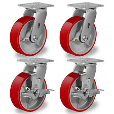 6 Inch Caster Wheels Heavy Duty,Capacity 1200-4800LB picture