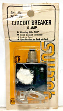 NOS Vintage GC ELECTRONICS 6-AMP Circuit Breaker 35-2106 W58 B1A46 1600-001-060 picture