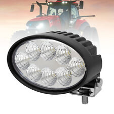 40W Oval Cap LED Work Light Tractor Lamp Flood Universal For Case IH JD SUV ATV picture