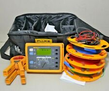 Fluke 1625-2 Advanced 3 and 4 pole Earth Ground Tester Full Kit picture