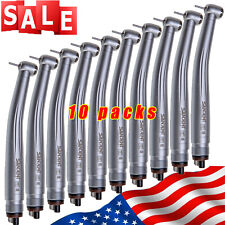10pcs SANDENT NSK PANA MAX Style Dental High Speed Handpiece Push Button 4 Hole picture