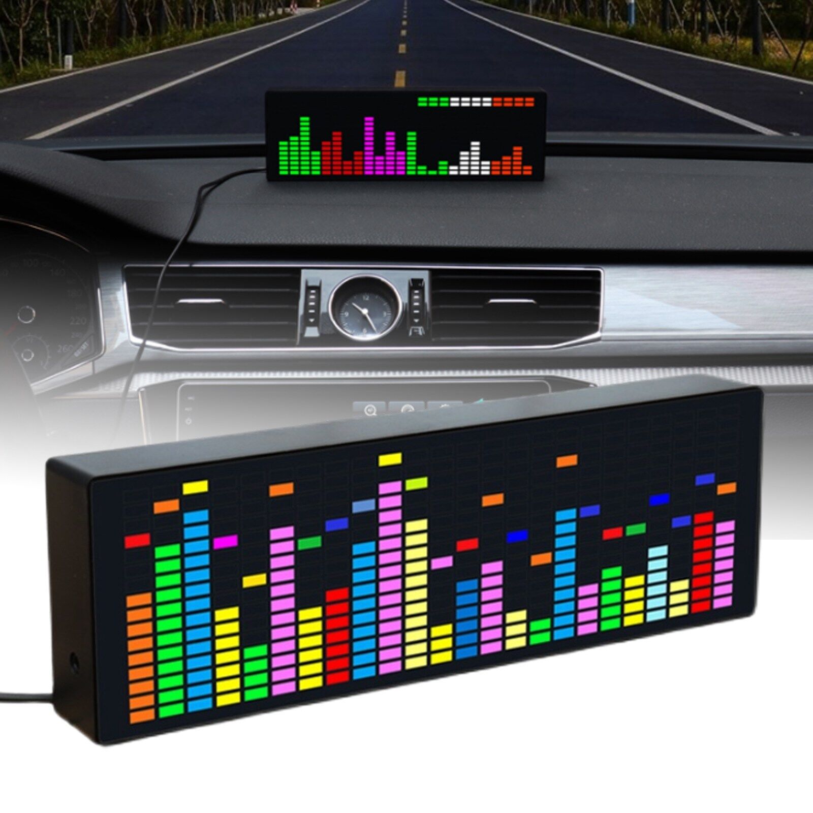 VU Meter VFD RGB Music Spectrum Indicator Audio Level Display Amplifier Board