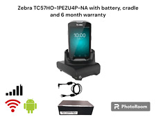 Zebra TC57HO-1PEZU4P-NA Android barcode Scanner w/ battery and warranty picture