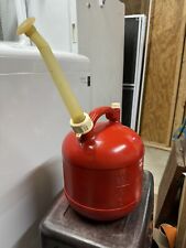 Vintage Eagle 2.5 Gallon Vented Empty Fuel Gas Can w/ Spout Model PG-3 USA NICE picture