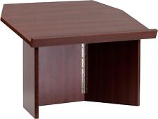 Flash Furniture Mysta Foldable Tabletop Lectern in Mahogany picture