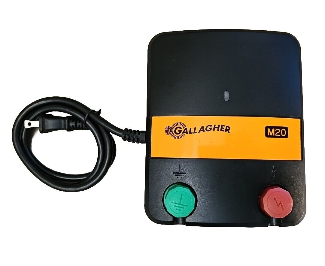 Gallagher G331414 M20 YardMaster Energizer. 110-120 V 60Hz