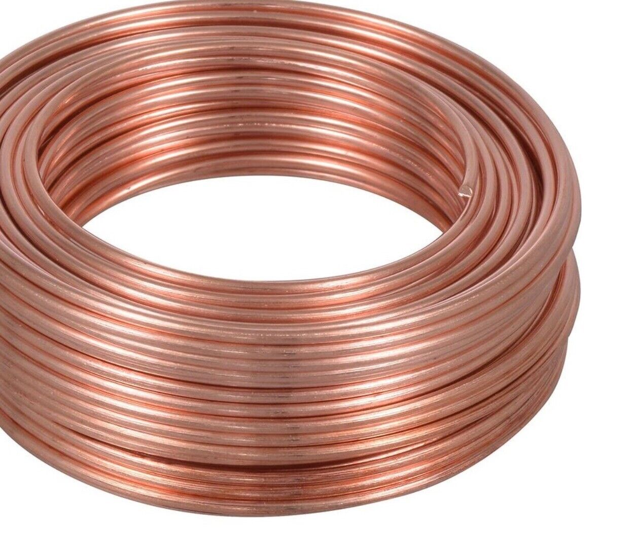 Bare Copper Wire 1/2 Lb./ 8,10,12,14,16,18,20,22,24,26,28,30 Ga (Dead Soft) 