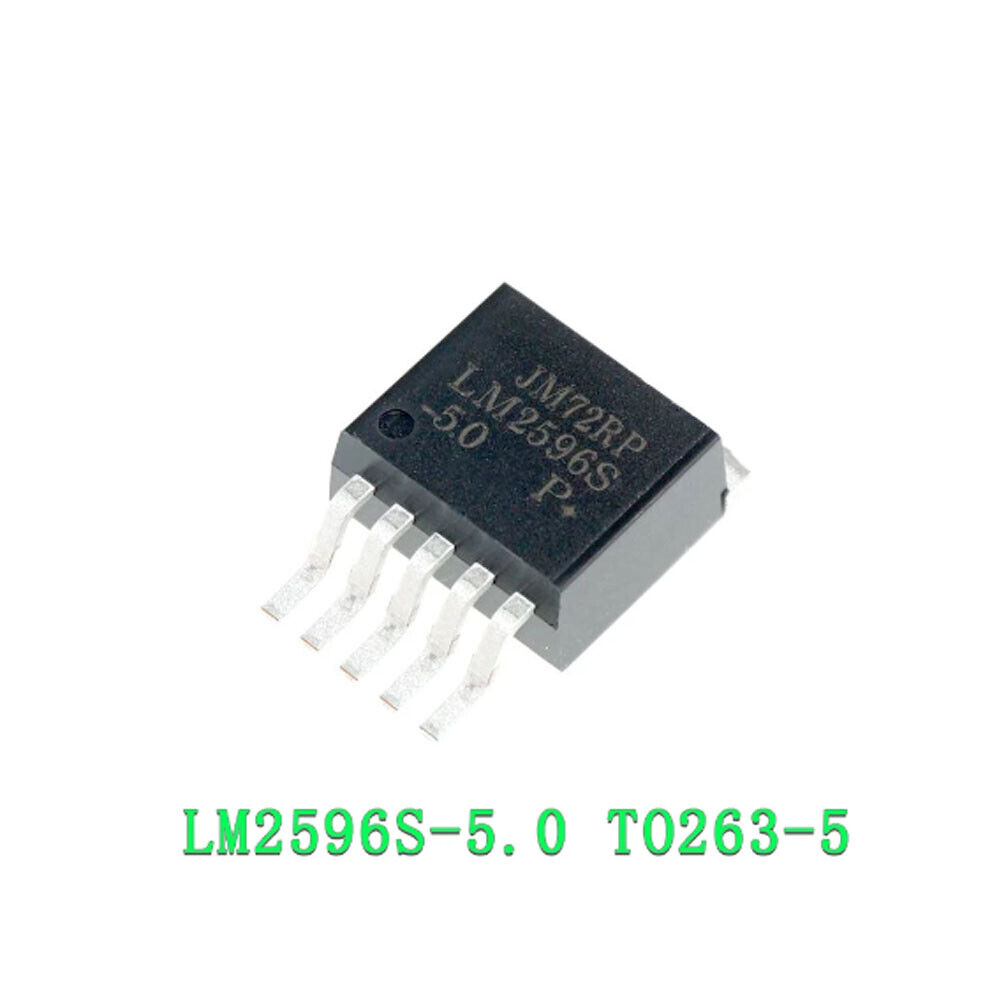 10PCS LM2596S-5.0 LM2596 5V TO-263 Voltage Regulator IC IC Chip