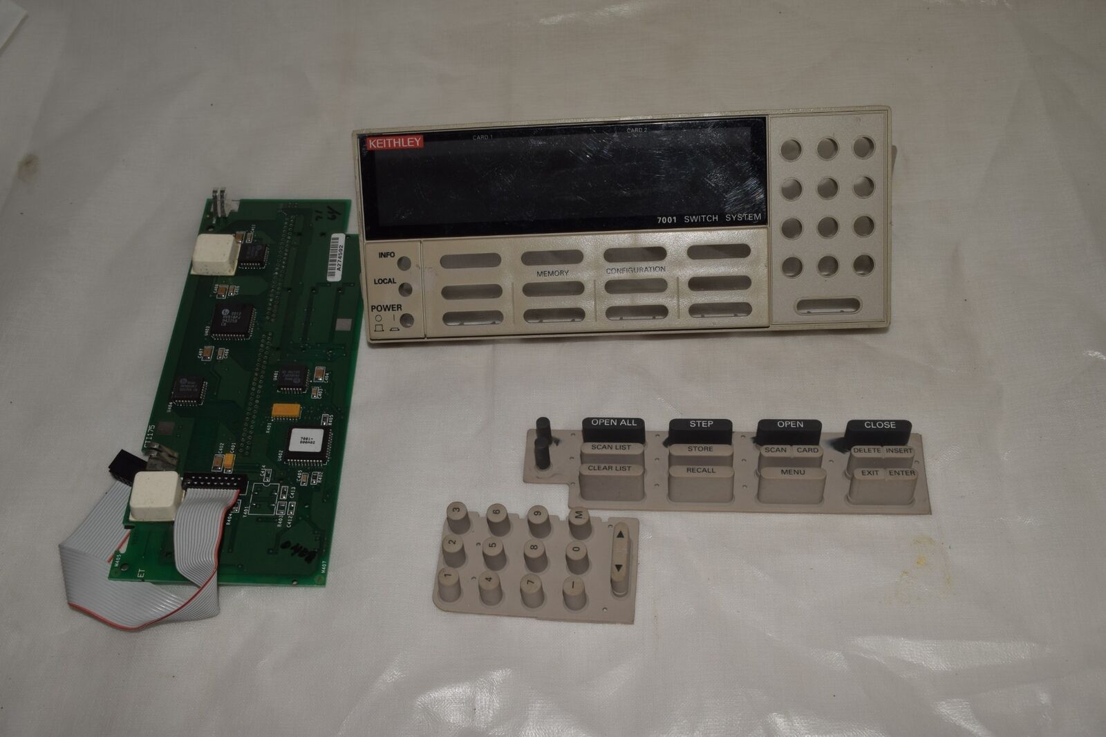 KEITHLEY 7001 SWITCH SYSTEM FRONT COVER ONLY (LGC45)