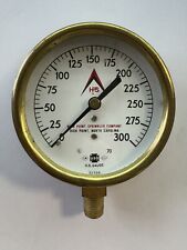 Rare Vintage Brass High Point Sprinkler Company Sprinkler Water Pressure Gauge picture