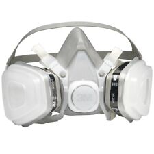 3M 7 IN 1 DISPOSABLE Half Face Respirator Facepiece Gas Mask Painting Spraying picture