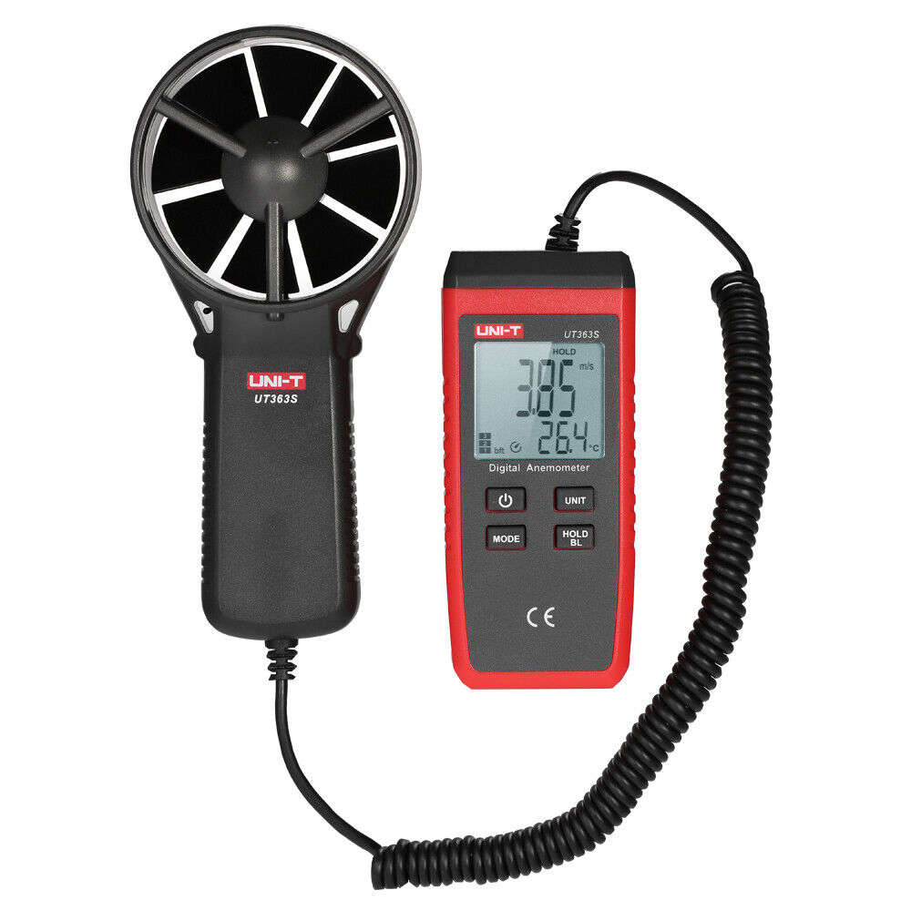 LCD Digital Anemometer Wind Speed Meter  Velocity  Tester A5Z4