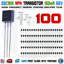 100PCS Transistor TOSHIBA 2SC1815 C1815 TO92 NPN 150mA 50V USA picture