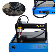 400W Electric Metal Marking Engraving Machine for Steel Plate Dog Tag Nameplate  picture