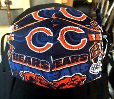 ***Chicago Bears***  Chicago Cubs Cotton Face mask (handmade) picture