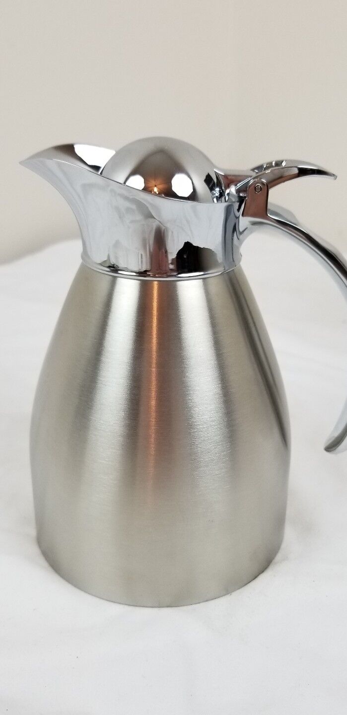 Service Ideas 98206BS Server Carafe .6L Polished Brushed Stainless Steel QTY NEW