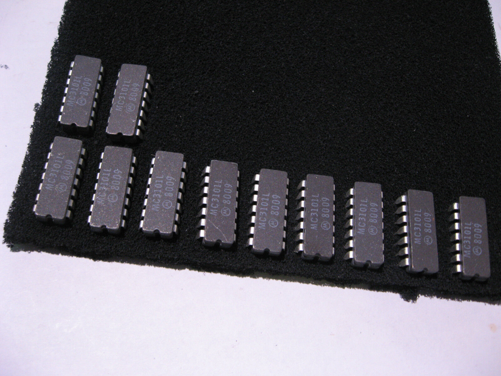 Motorola MC3101L 14-PIN DIP Ceramic Memory SRAM 16x4 - NOS Qty 11 