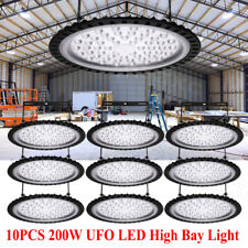 10x 200W UFO LED High Bay Light Shop Lights Warehouse Commercial Lighting Lamp picture