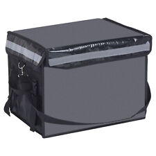 62L XXXL Insulated Food Grocery Bag with Divider Catering Thermal Bag Black picture