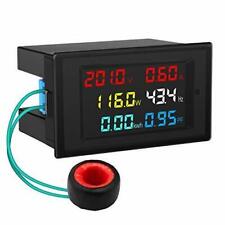 AC Display Meter DROK 80-300V 100A Voltage Current Frequency Watts picture