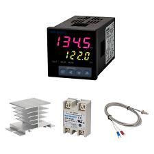 Inkbird PID Temperature Controller Kit K Type Thermocouple 106VH 40A State Relay picture
