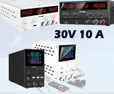 10A 30V DC Power Supply Adjustable 4Digital Variable Precision Lab Grade US Plug picture