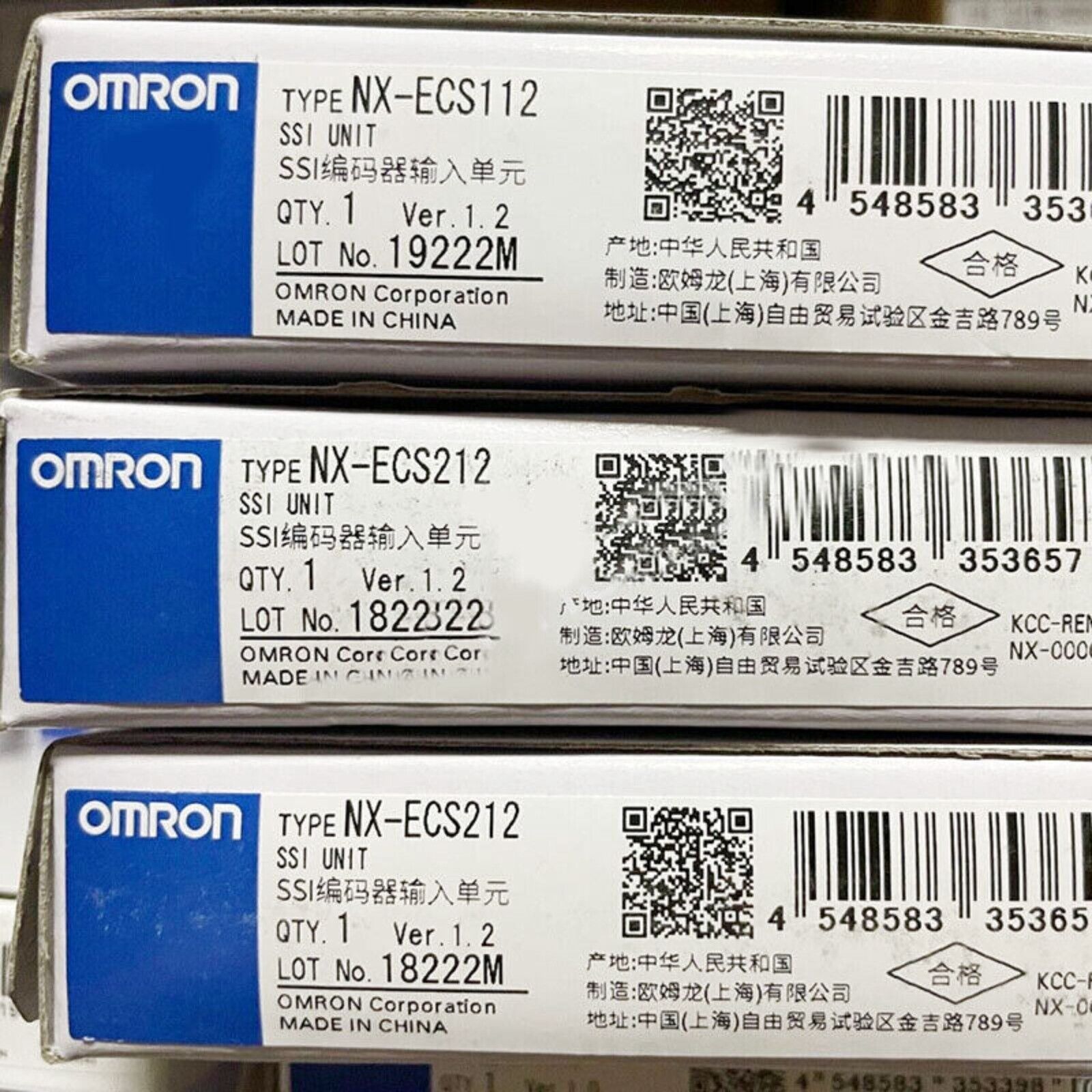 1PC Omron NX-ECS212 NXECS212 PLC Module New In Box Expedited Shipping