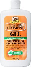 Absorbine Veterinary Liniment Gel Topical Analgesic Sore Muscle JointPain 12Oz picture