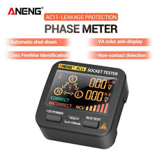 ANENG AC11 Digital Smart Socket Tester Voltage Detector US / UK / EU/ AU Plug picture