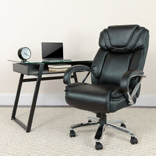 Flash Furniture - Hercules Big & Tall 500 lb. Rated Leather Swivel Office Chair picture