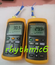 FLUKE 52-2 (52-II) Dual Input Digital Thermocouple Thermometer  FedEx or DHL picture