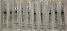 Lot of 10 MLine Syringes 21G × 1.5