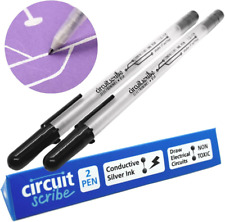 Circuit Scribe Non-Toxic Conductive Ink Pen for Kids Circuit Building Set (2-Pac picture