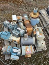 Pallet Lot of motors and gear motors picture