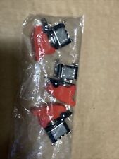 Toggle Switch On Off RED  safety Flip cover aircraft NOS boom box RC drone, picture